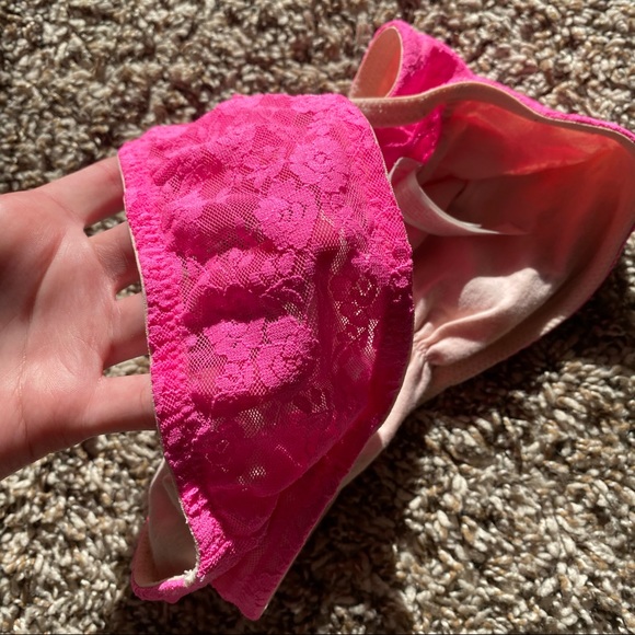PINK Victoria’s Secret Lace Bandeau Medium - Picture 5 of 5